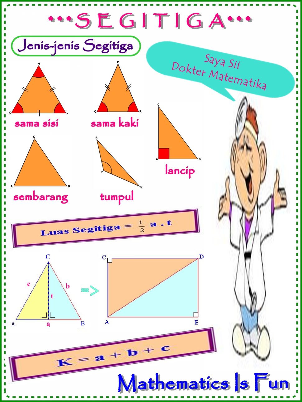 poster segitiga Shita Anak Bungsu