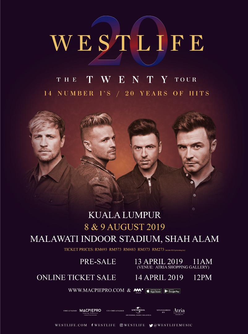 westlife tour malaysia