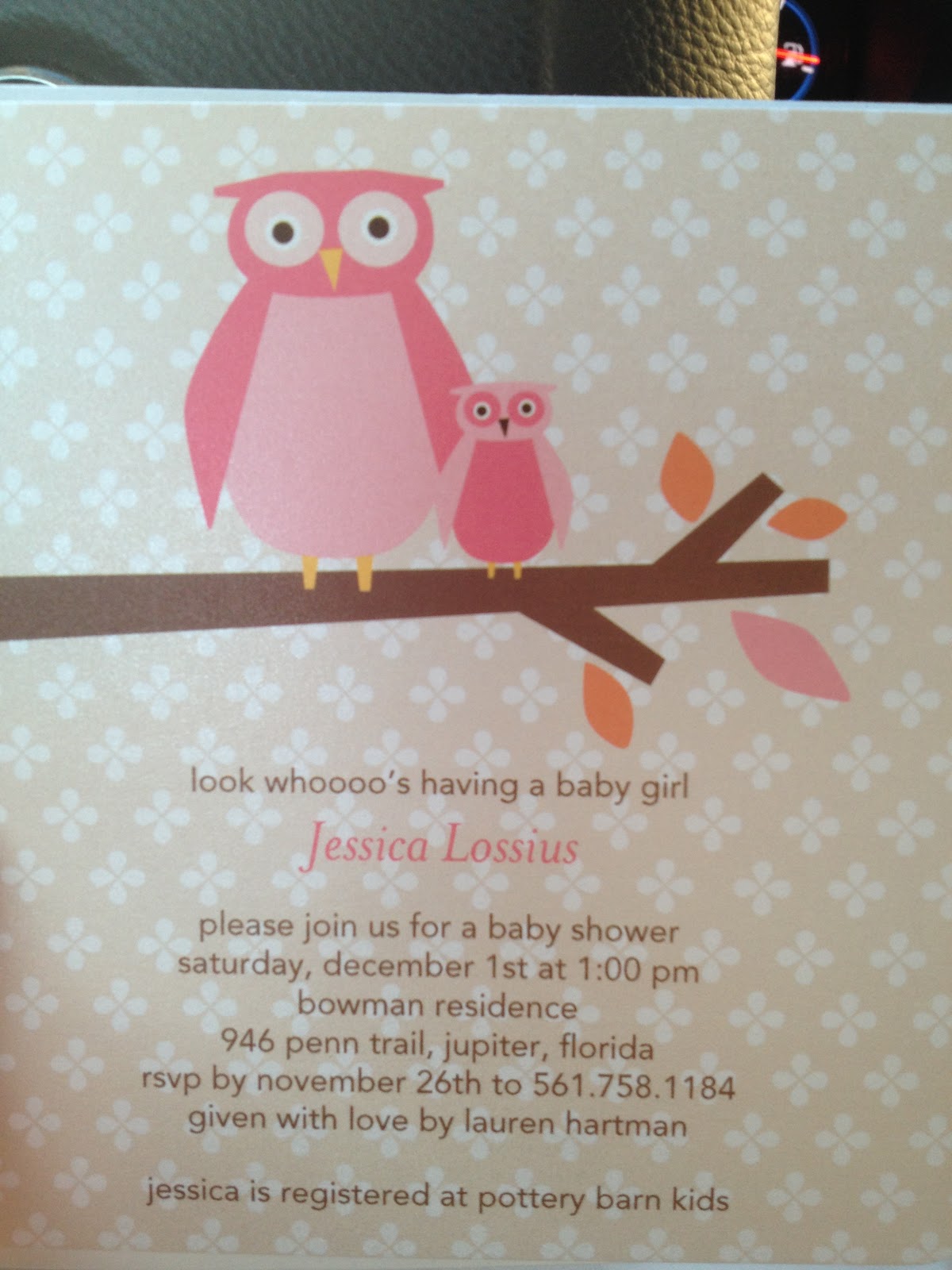 The Lossius Family: My beautiful baby shower honoring Addison!!!!!!