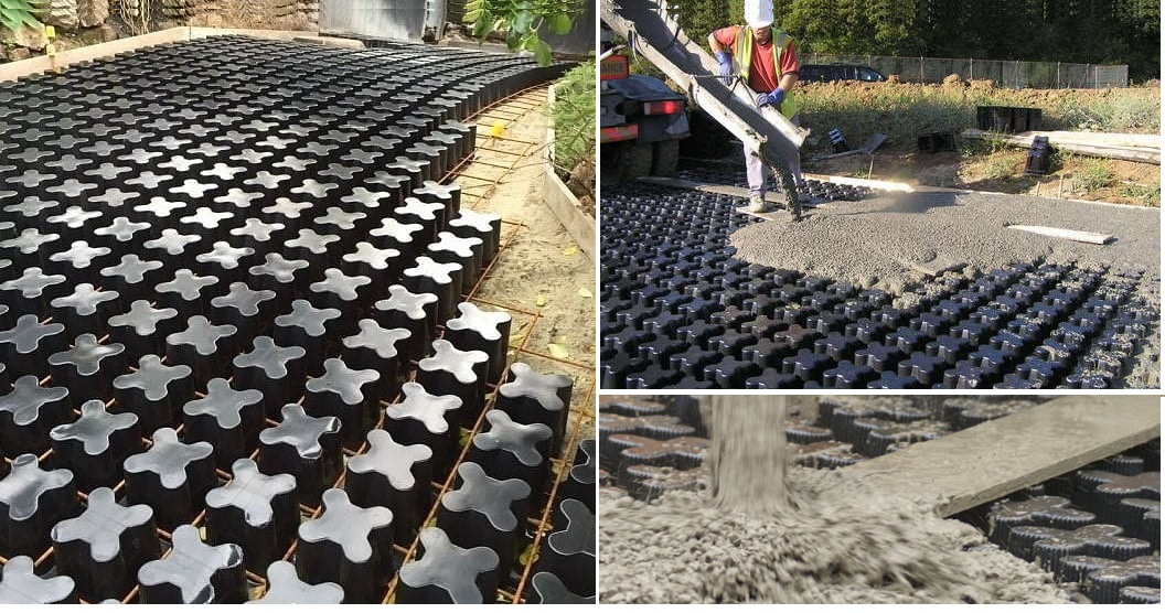 Grasscrete Load bearing permeable paving system FantasticEng