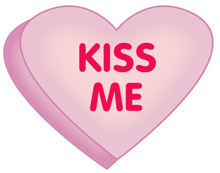 valentine kiss clipart - photo #29