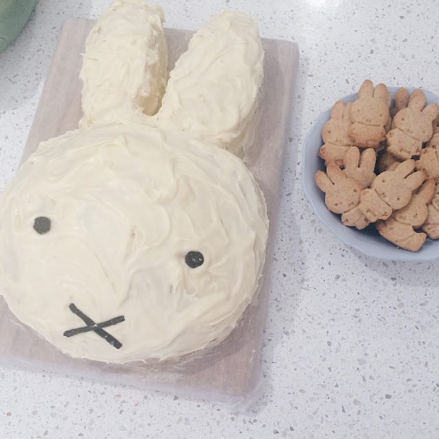 Easy Miffy Bunny Cake