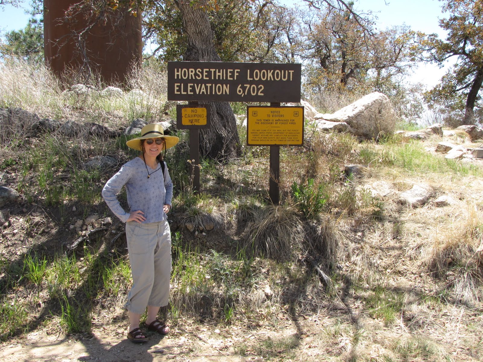 Hiking Abes CROWN KING, ARIZONA MAY6th7th, '11