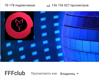 17/04/2017 FFFclub on youtube (statistics) FFFclub