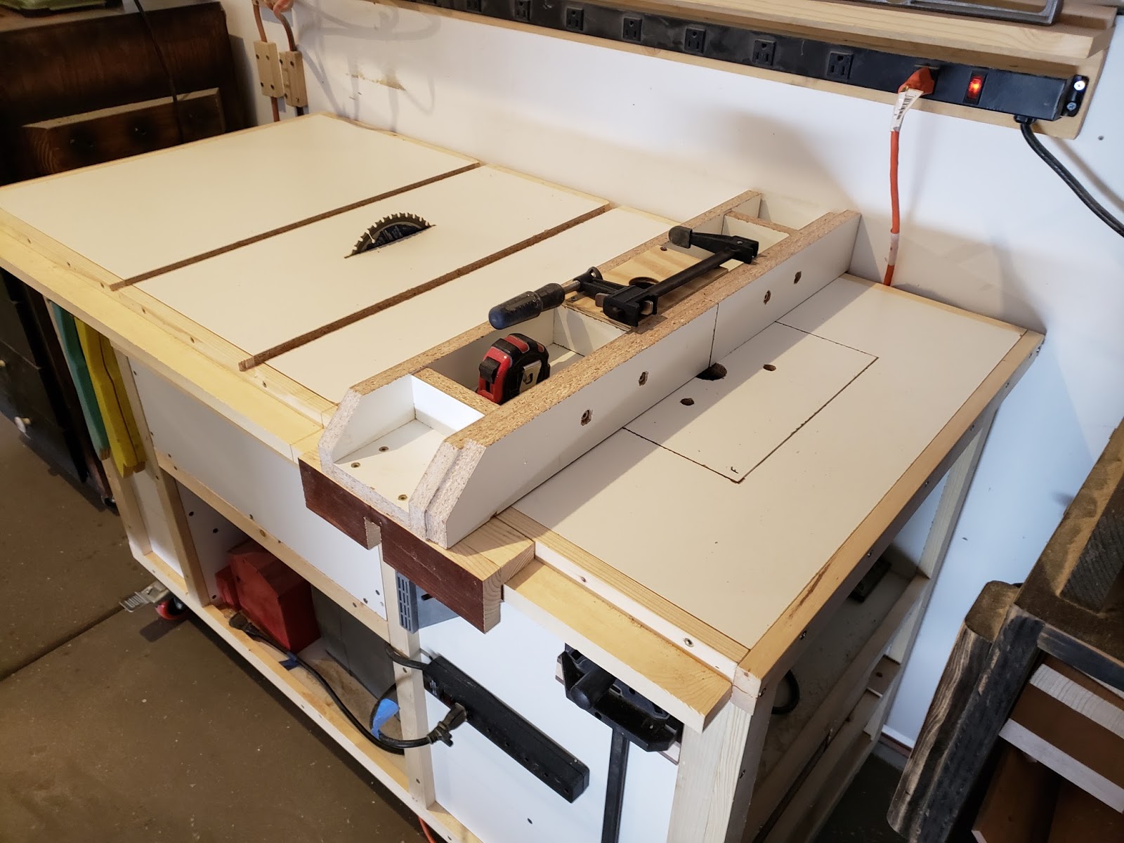 Mortise Tenon Jig Router Table Weld, Table Saw Router Table Combo
