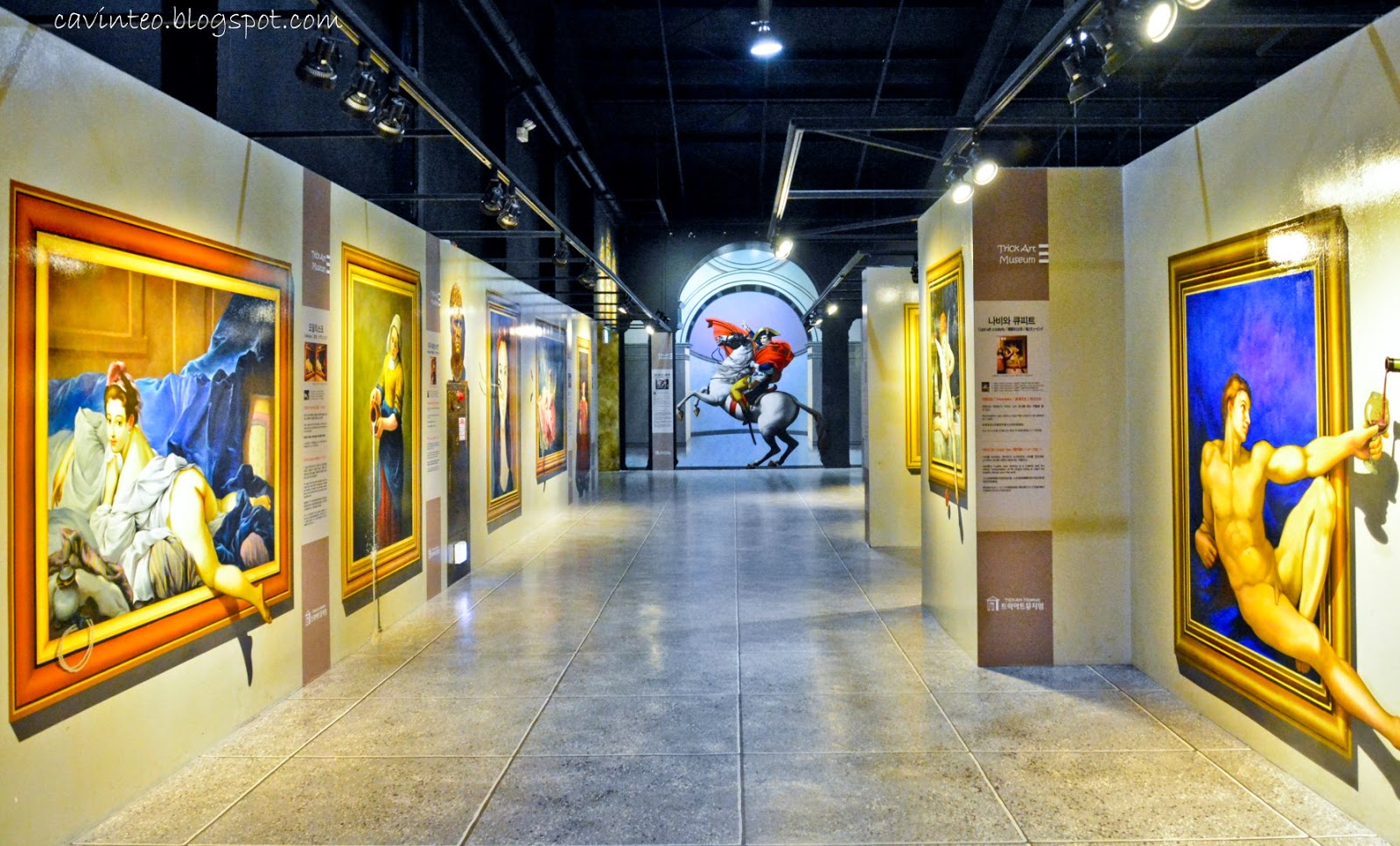 Trick Art Museum - Where Paintings Come Alive @ Jeju Island Korea.