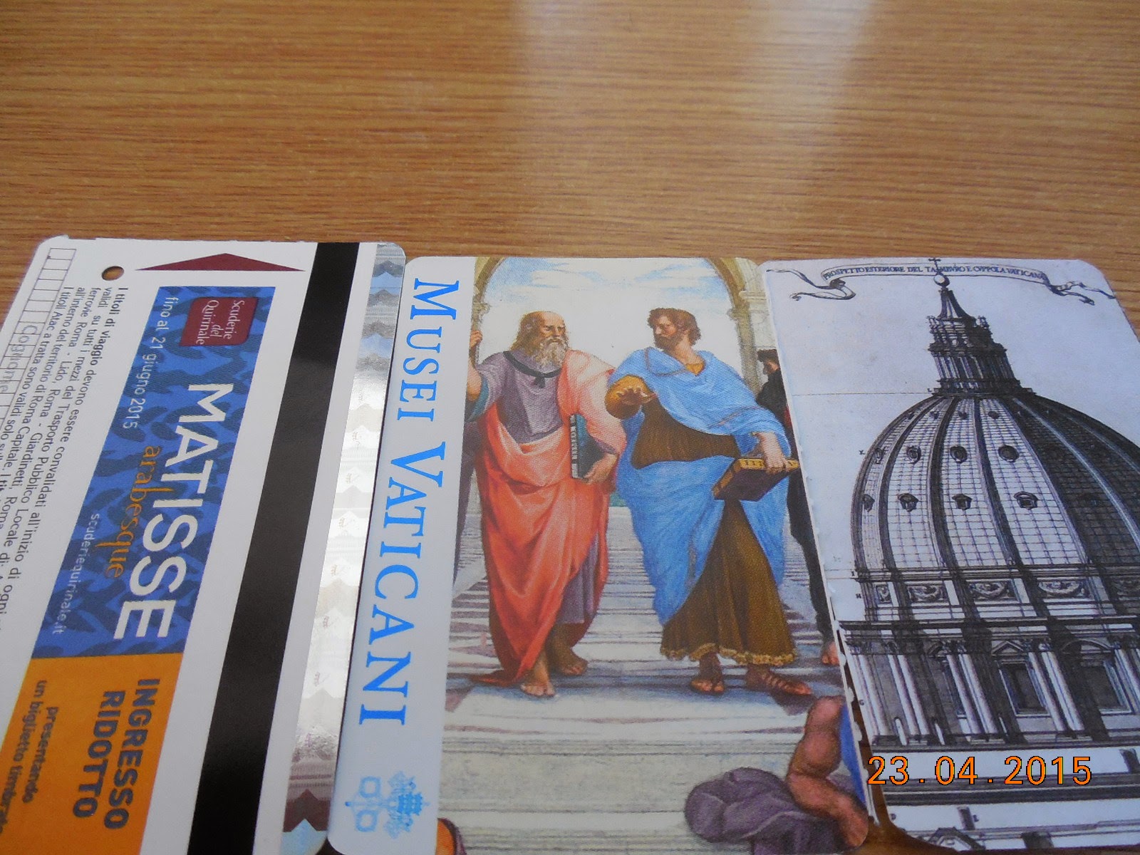 Bilete Vatican si metrou