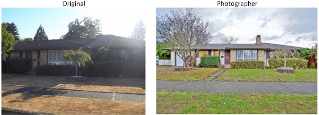 The professional photography difference for the same listing