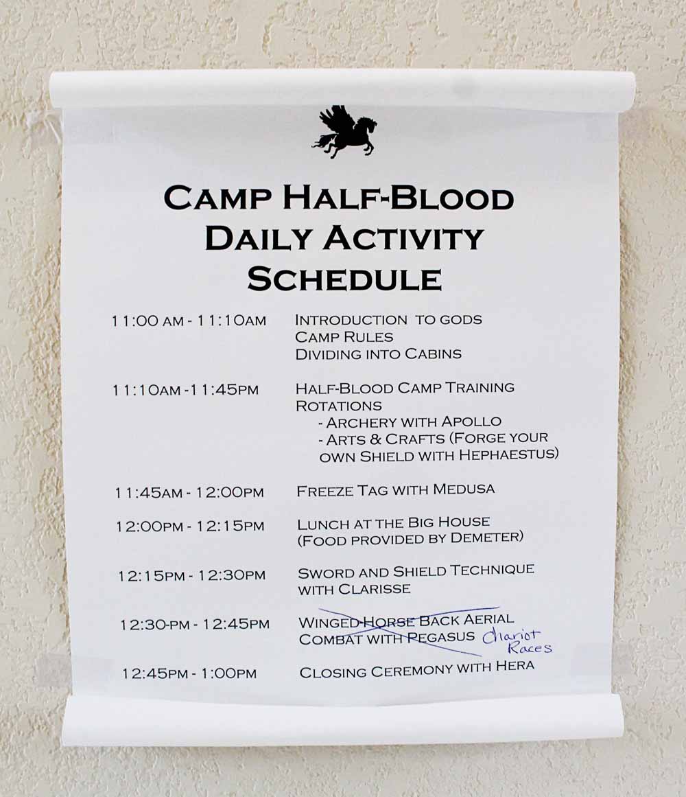 How to Throw a Camp Half-Blood-Themed Holiday Party