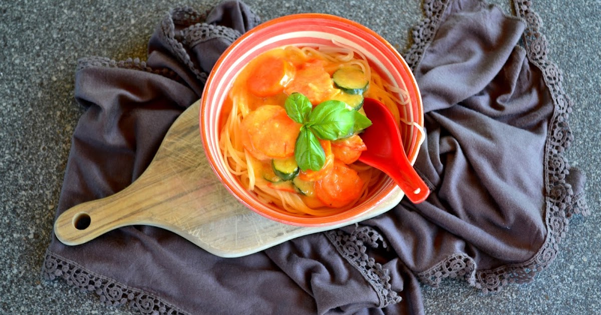 glückszauber : Spaghetti mit Gemüsesoße