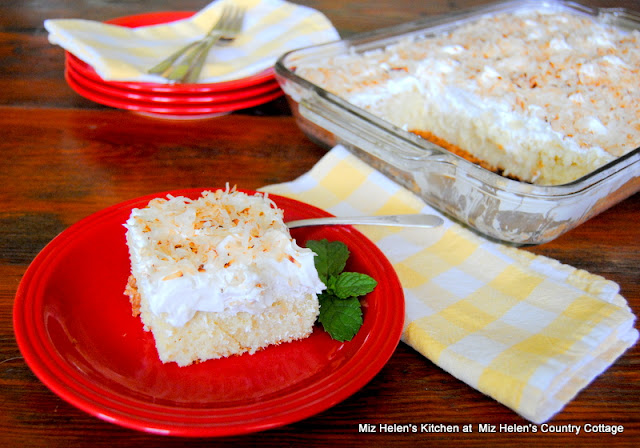Coconut Cake at Miz Helen's Country Cottage