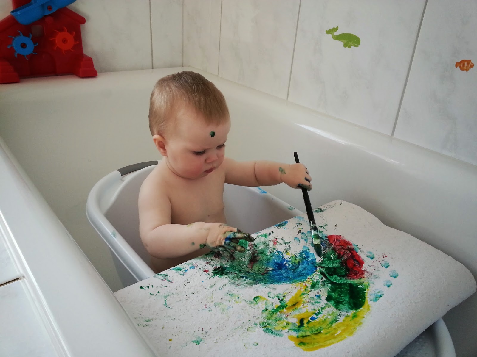 Kinder in meinem Leben: Malen mit dem Kleinkind