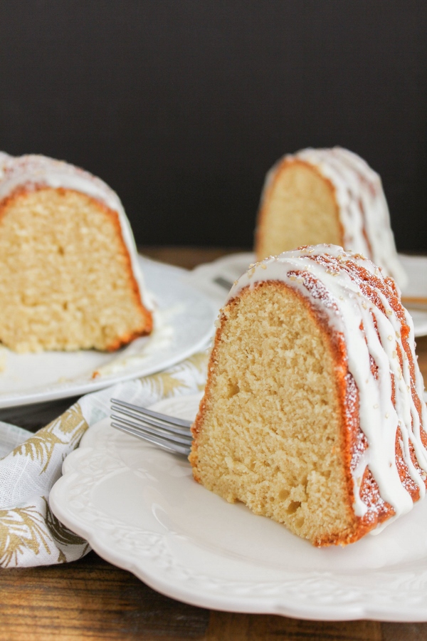 Eggnog Bundt Cake