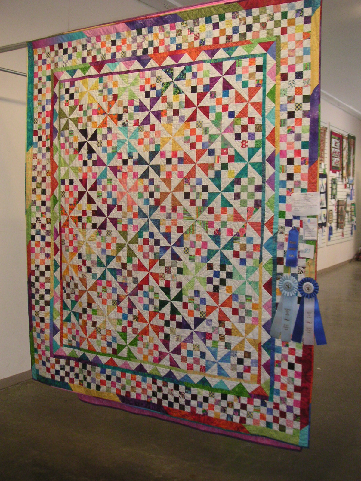 Woolley Fiber Quilters August 2013