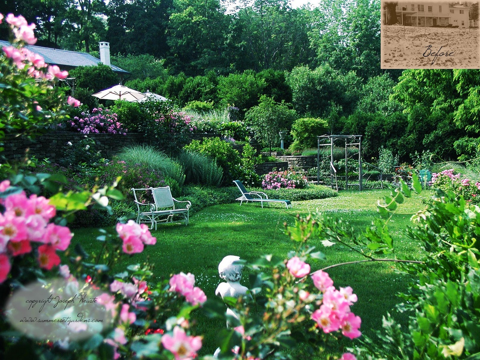 Garden Design: Lush Country Garden
