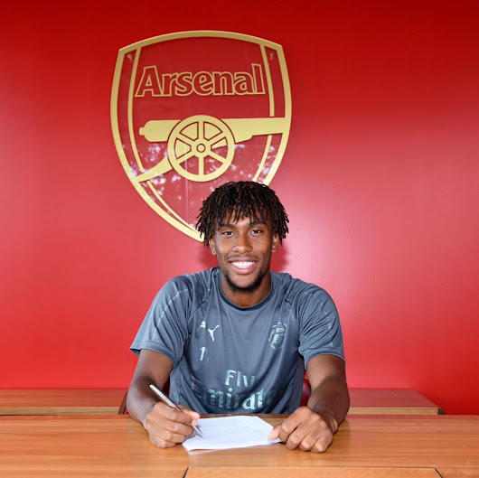 Arsenal Midfielder Alexander Iwobi Has Signed A New Long-Term Contract