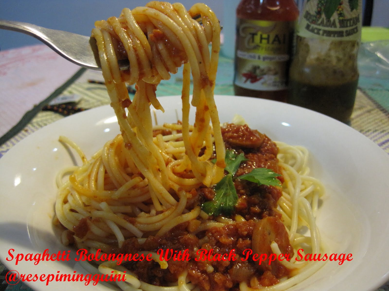 Koleksi Resepi Spaghetti Simple | Carbonara, Bolognese Meatball/ Sosej, Olio, Goreng, etc