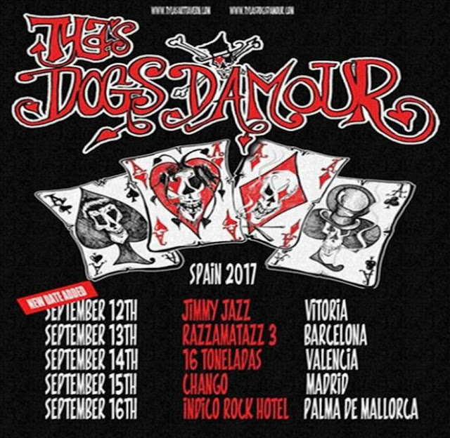 TYLA'S DOGS D'AMOUR - Gira Septiembre 