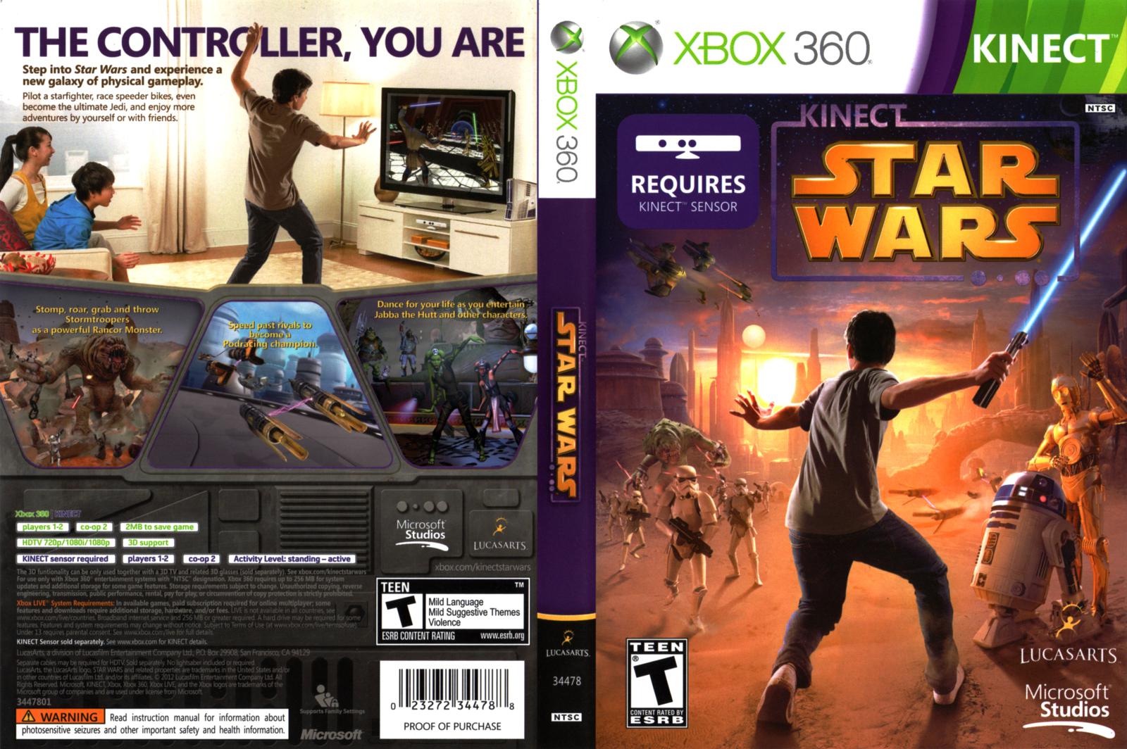 KINECT STAR WARS xboxbrasil360