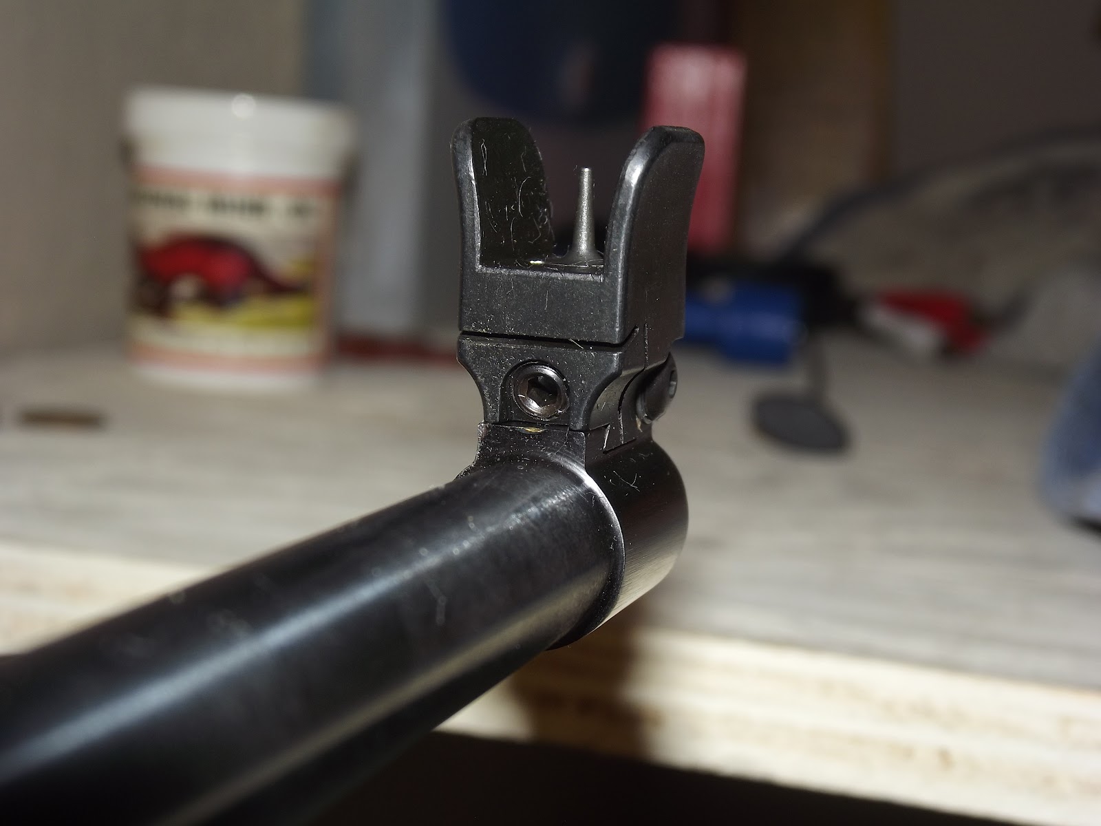 Borepatch Military sights for the Ruger 10/22