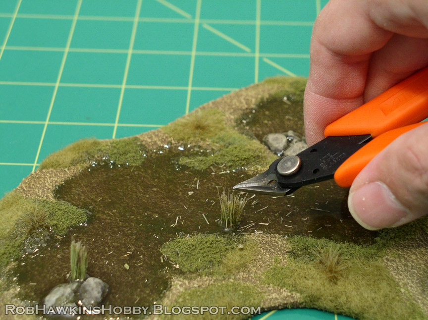 Rob Hawkins Hobby Terrain Tutorial Swamp Grass