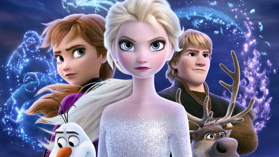 Frozen 2, Poster, Elsa, Anna, Olaf, Kristoff, 4K, #3.1276 Wallpaper