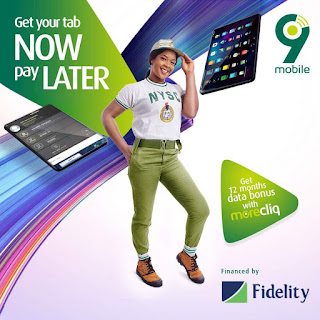 Get 9mobile free 2GB data when you buy a tablet