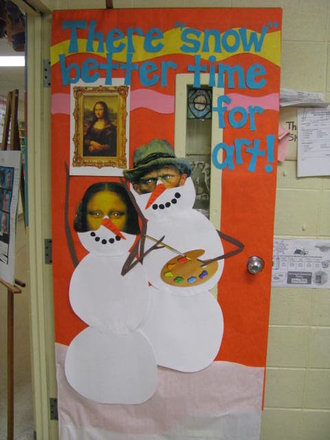 One Happy Art Teacher Door Decorating Contest And A Quote
