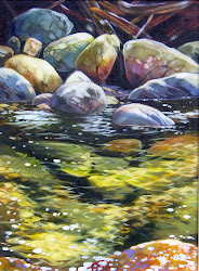 acrylic above janice robertson painting paint paintings acrylics below march intermediate demo
