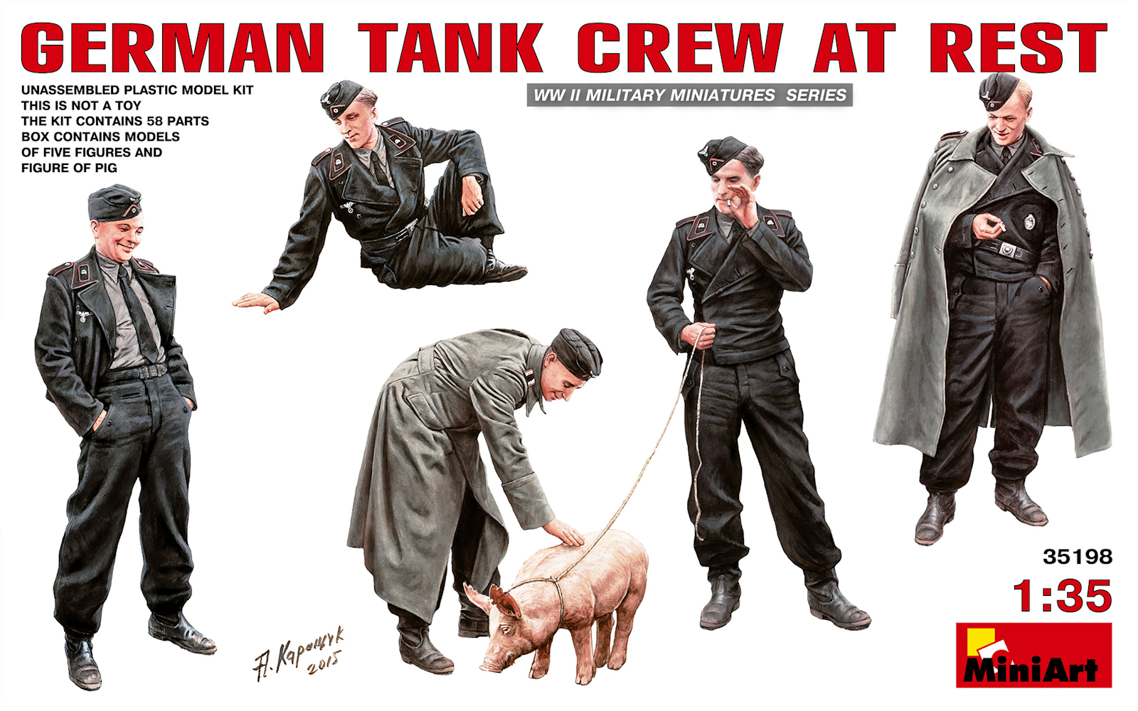 Nov: German Tank Crew at Rest por MiniArt Miniart%2B35198%2BGerman%2BTank%2BCrew%2Bat%2BRest%2B%25281%2529