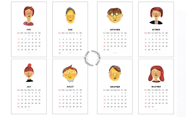Free Printable Kalender 2019 