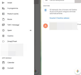 Cestino app gmail Cestino app
