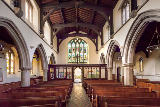 Woodstock church interior by Martyn Ferry Photography