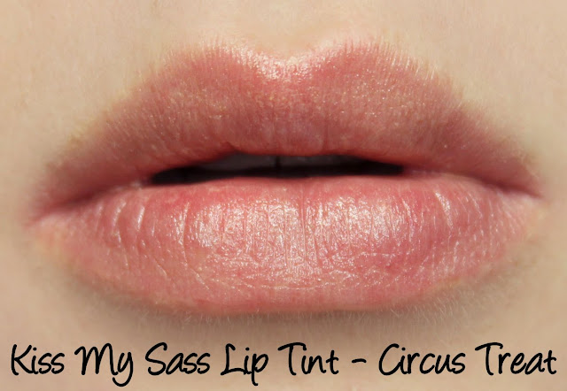 Kiss My Sass Circus Treat Lip Tint Swatches & Review