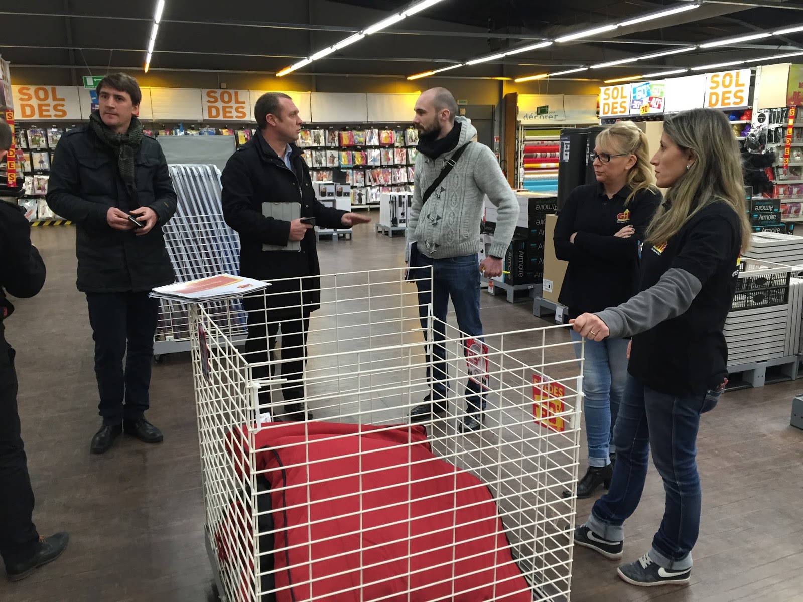 Visite des acheteurs dans les magasins ! - GiFi