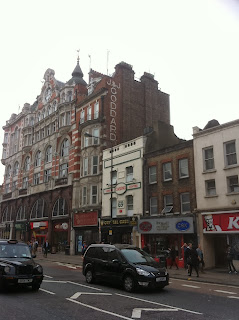 Ghost sign on Tottenham Court Road, London