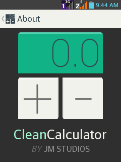 Clean Calculator F-Droid.