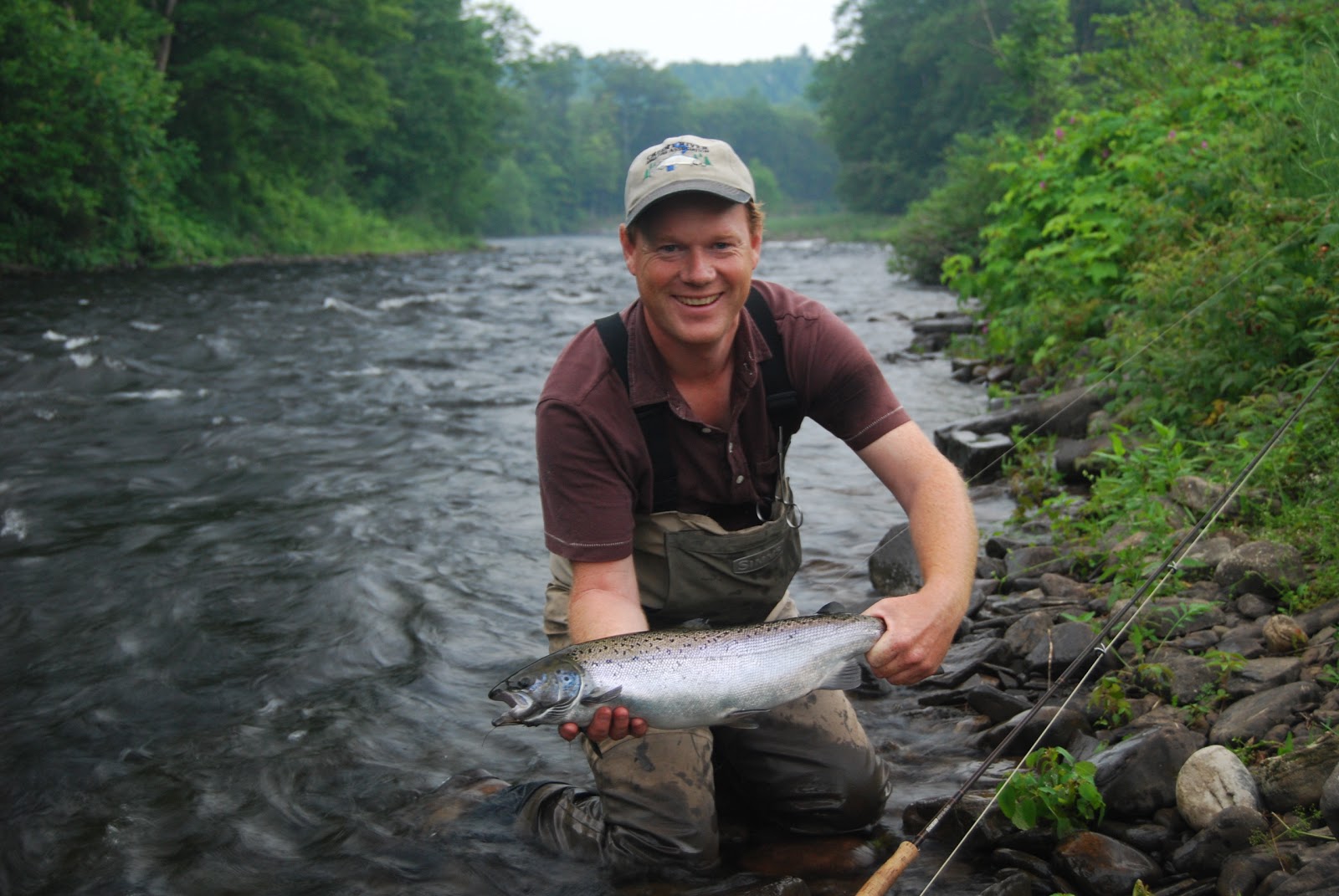Fishing & Hunting in Oswego County, NY Salmon River Summer Salmon