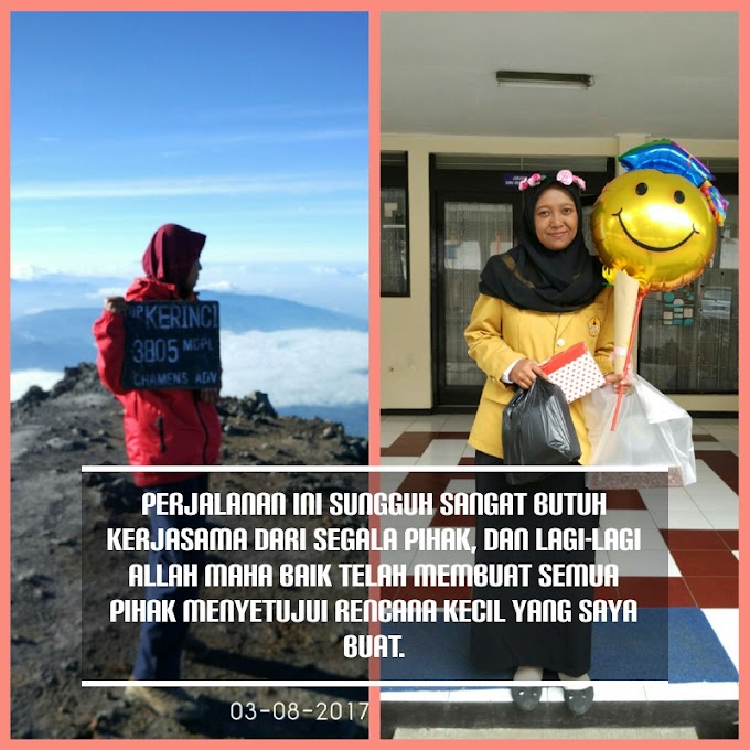 Perjalanan Menembus Batas Keraguan: Pulang Dari Kerinci Langsung Dapat Gelar S.I.Kom