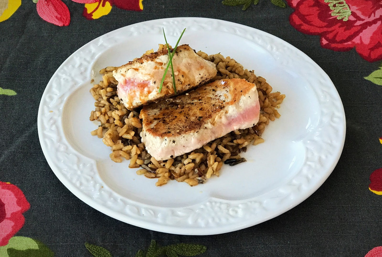 Points In My Life: Pan-Seared Tuna Steaks