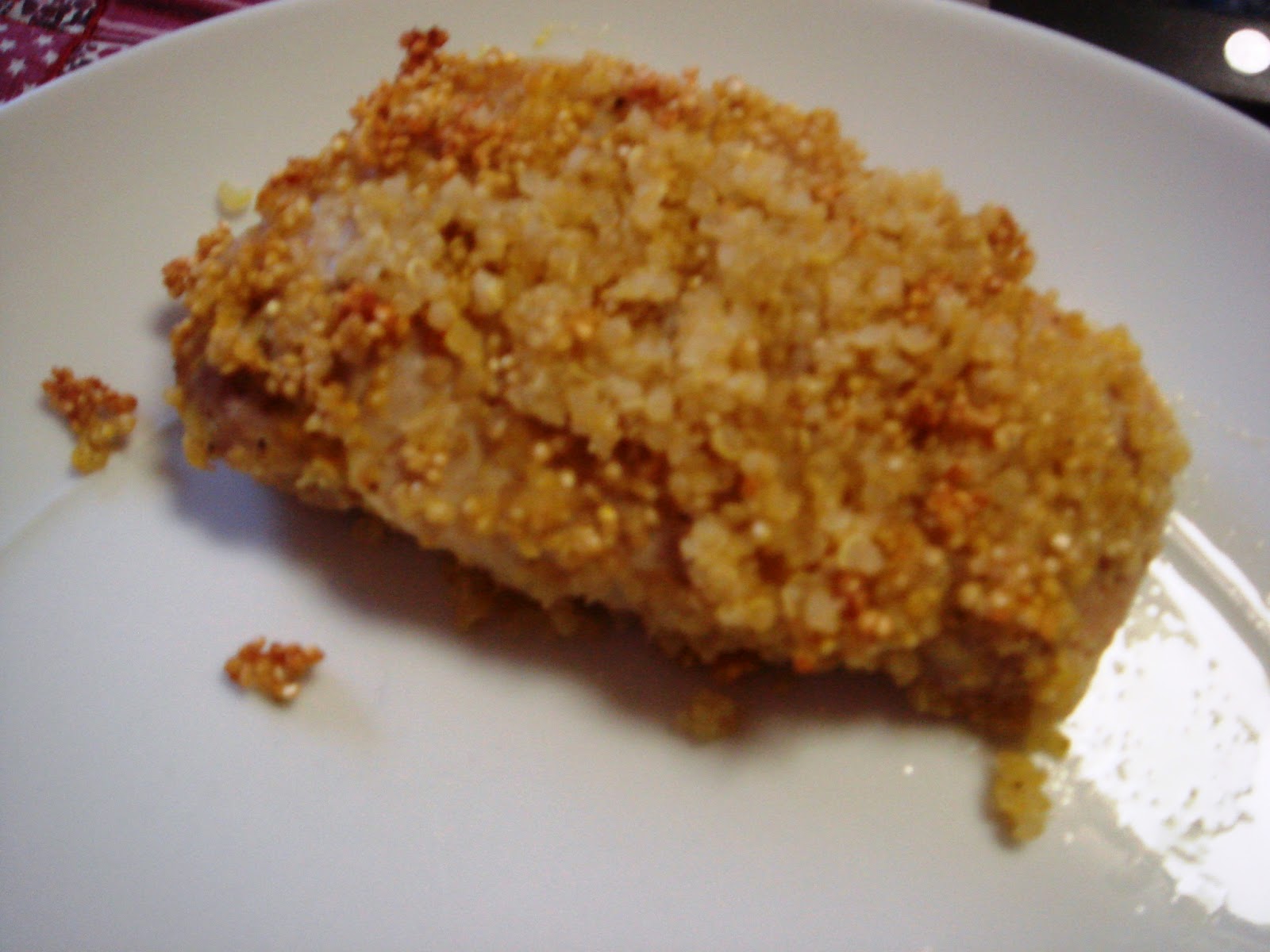 Sweetening the Small Stuff Quinoa Crusted Pork Chops