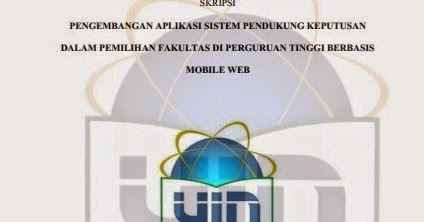 skripsi teknik informatika berbasis web skripsi teknik informatika berbasis web