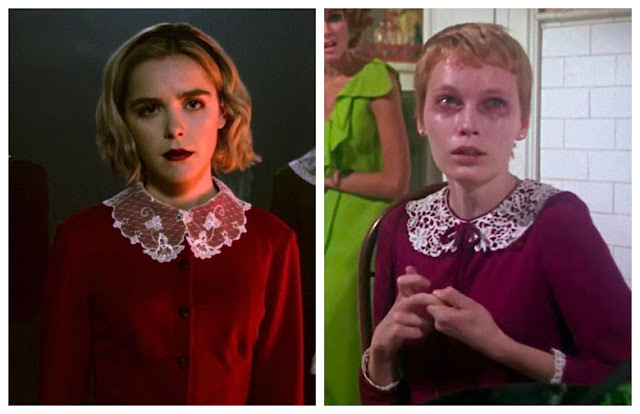 Chilling adventures of Sabrina le terrificanti avventure di Sabrina Spellman Rosemary's baby Mia Farrow horror