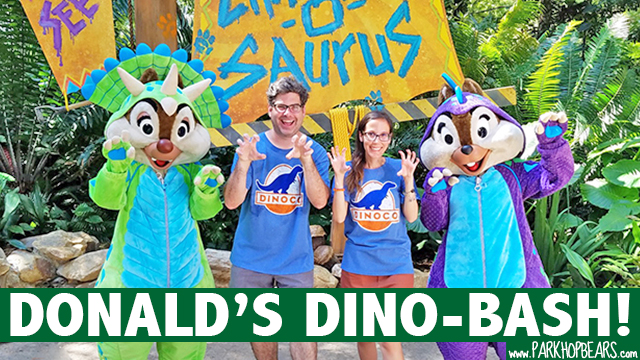 Saiba tudo sobre Donald's Dino-Bash no Animal Kingdom - Pelo Mundo Disney