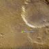 Descubren en Marte extrañas bases tubulares
