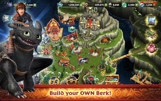 Dragons: Rise of Berk 1.48.20 APK MOD For Android
