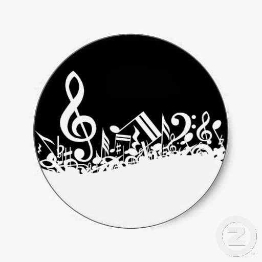 Música: Etiquetas para Candy Bar para Imprimir Gratis. Toppers, stickers o etiquetas de Música, para Imprimir Gratis.