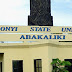 EBSU Proposed UTME Admission Guidelines for 2018/2019 Session
