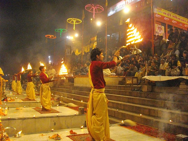 Ganga aarti in Varanasi