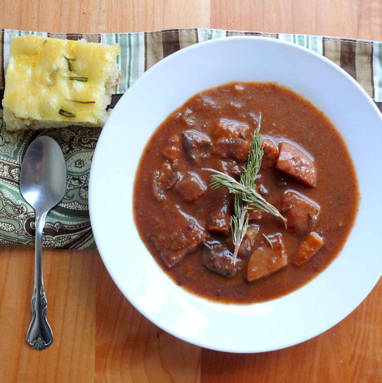 A Life of Little Pleasures Slow Cooker Red Wine Beef Stew